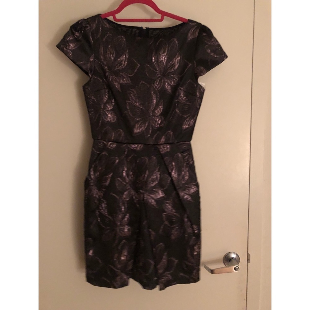 Alice & Olivia Purple Cocktail Mini Dress